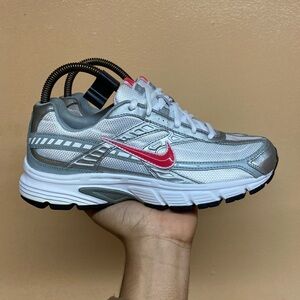 Nike Initiator Women’s Running Sneakers “White Metallic Silver Pink”